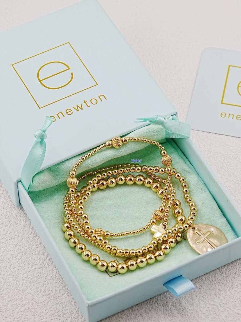 Gold Enewton Four-Piece Bracelet Set